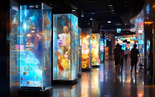 Transparent LED Display Solutions for Retail Environments Transparent LED Display Solutions for Retail Environments