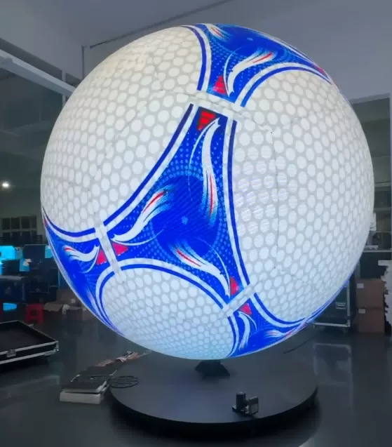 Serie de pantalla esférica (P1.8, P2.5) Video