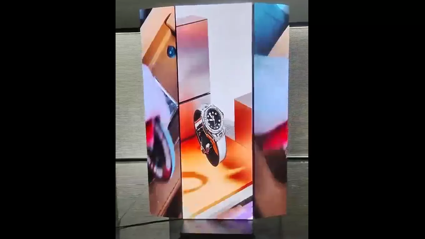 Serie de visualización de póster LED triple (P1.538,P1.86,P2,P2.5,P3.076)