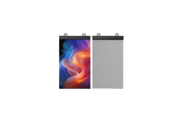 Pantalla transparente de accionamiento directo