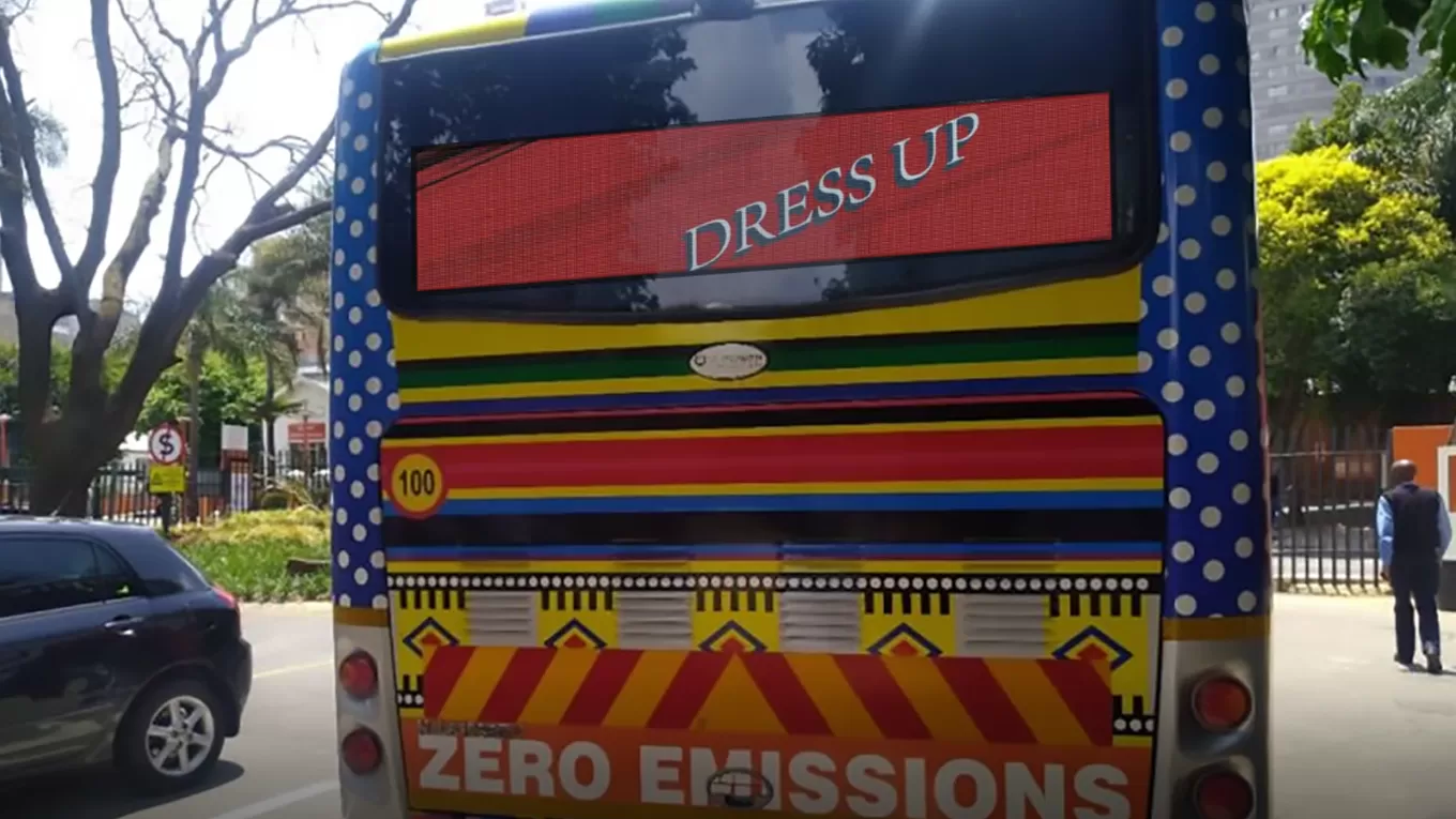 Vídeo Serie VSB (pantalla LED de bus)