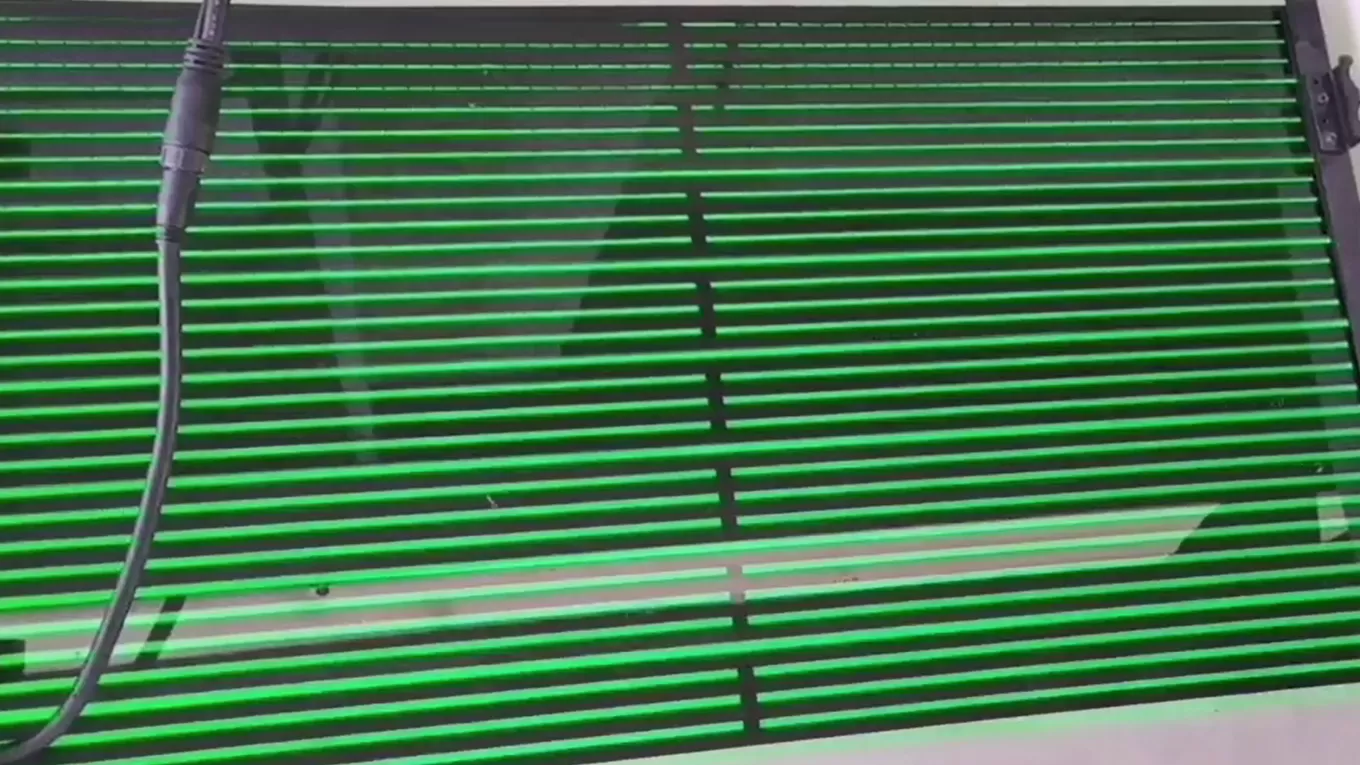 Serie FO-Cortina (P10.4, P12.5, P15.6, P25, P31.2)(500 × 1000mm) Video