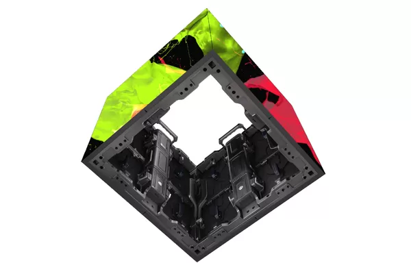 DESCRIPCIÓN DEL MODO DE INSTALACIÓN Instalado como Gabinete LED curvado de arco