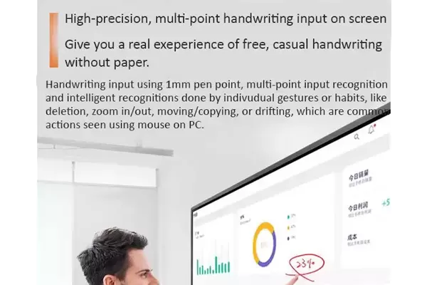 High-precision, Multi-point Handwriting Input on Screen Give you a Real Exeperience of Free, Casual Handwriting without Paper