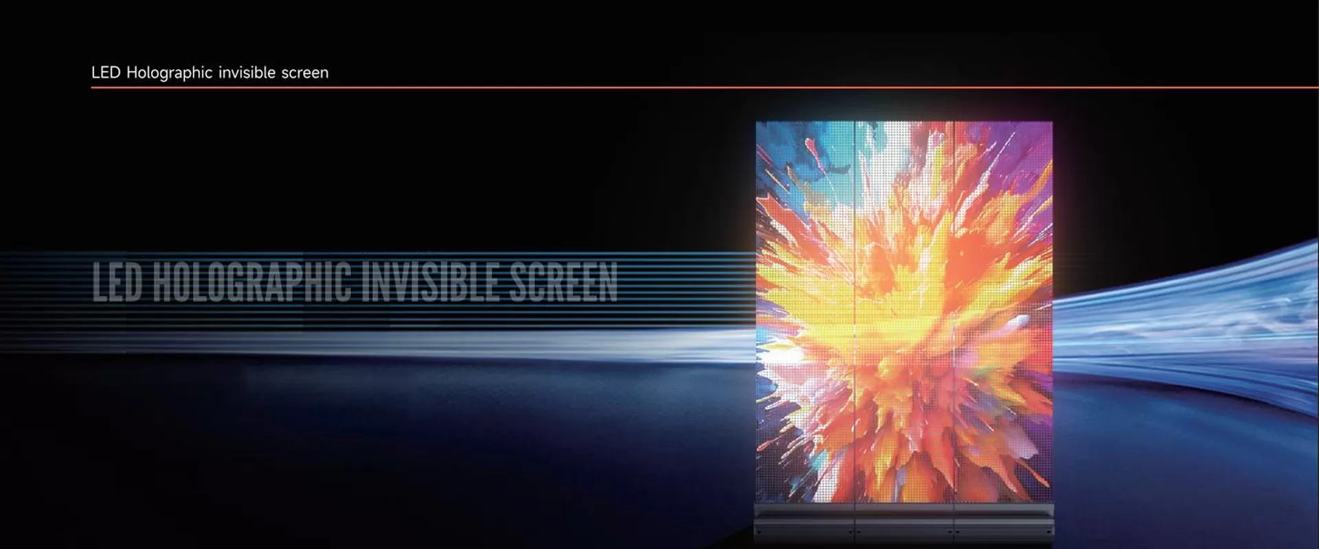 Pantalla LED transparente holográfica (P3.91, P6.25) Información detallada y características