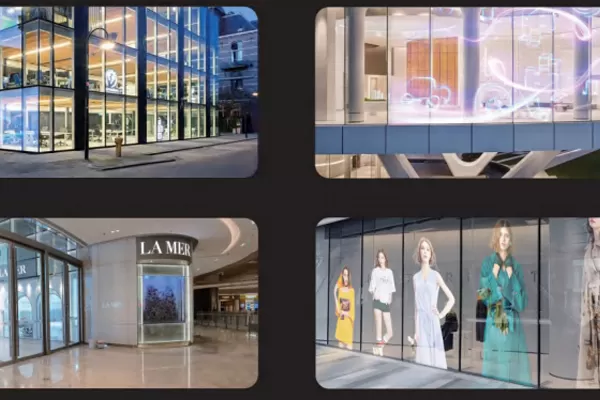 Ampliamente utilizado en pantallas creativas en diferentes escenarios