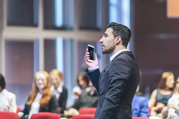 Mobile Phone as Microphone Deliver any Speech without Extra Devices