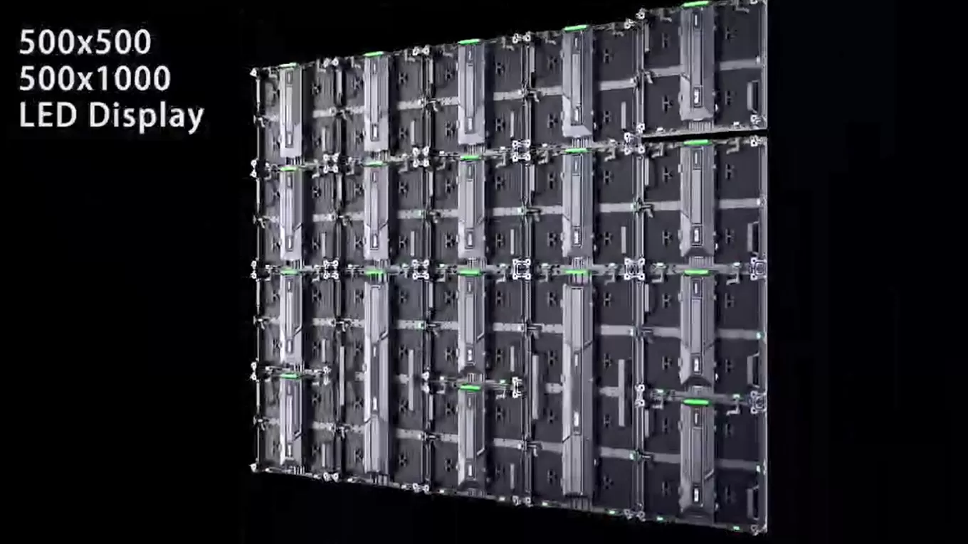 Serie OR1 (P3.9, P4.8, P5.9)(500 × 500/1000mm) de vídeo