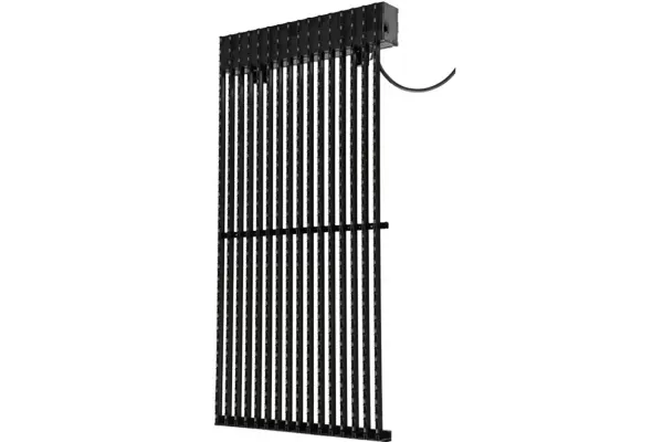 Estructura delgada y brillante