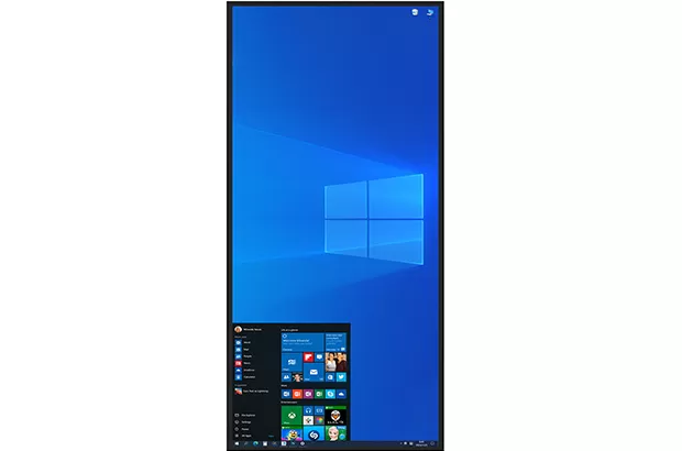 vertical wall screen advertising machine 01