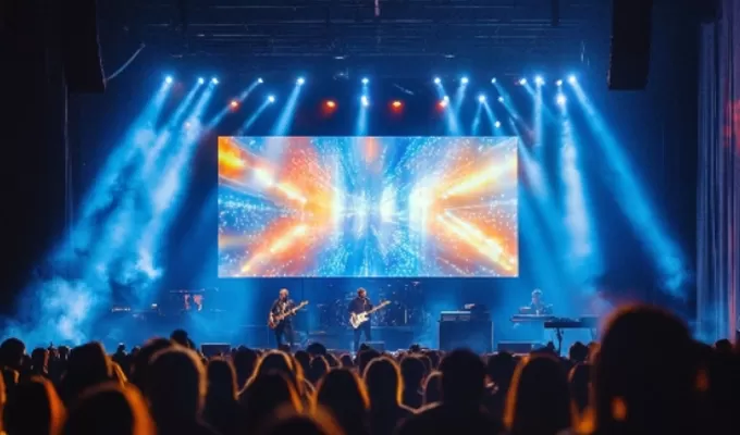 ¿Por qué elegir una pantalla LED para presentaciones escénicas?